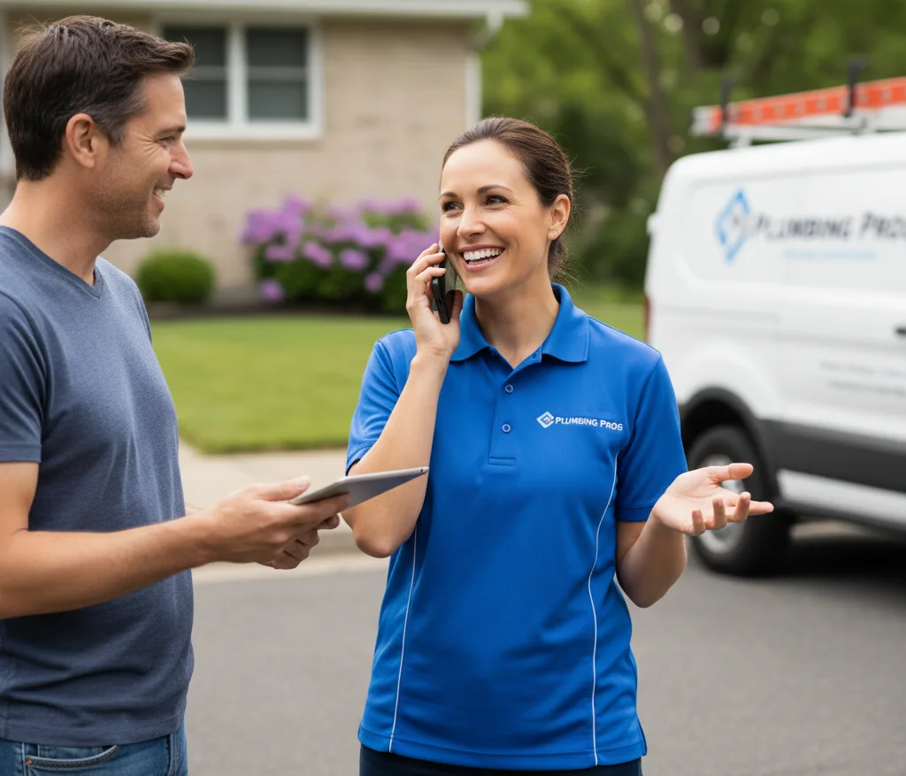 Grant Plumbing customer support in Welsh